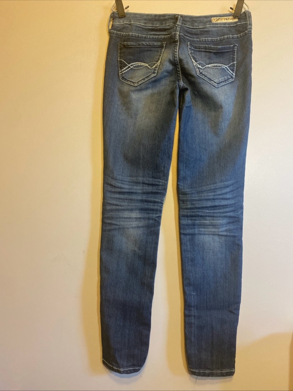 Refuge Glam Ultra Skinny Jeans Women Size 4 Mid Rise Denim Pants - Stretch